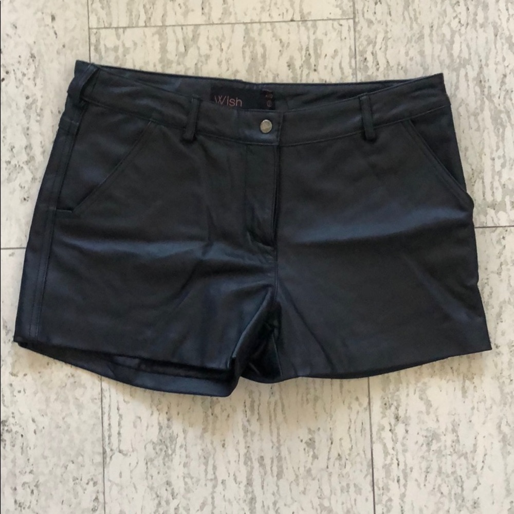Wish Australia Genuine Leather Shorts